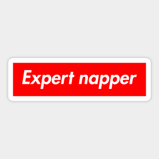 Expert Napper Sticker